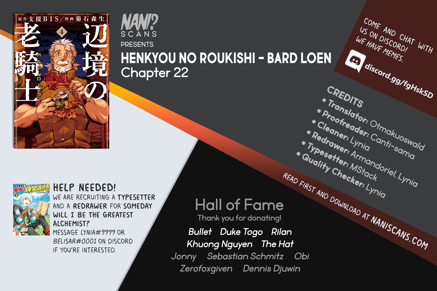 Henkyou no Roukishi - Bard Loen-Chapter 22